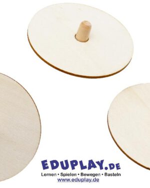 DIY Kreisel 6er Set Lass ihn drehen ... erst den Kreisel nach Herzenslust gestalten dann einfach ein paar Tropfen Leim auf die Einkerbung der Spitze, zusammendrücken, 5 Minuten aushärten lassen und schon kann's los gehen! Je nach Gestaltung entsteht ein ganz eigenes Rotations-Bild.