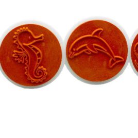Meerestierstempel 6er Set Diese Tiere können alle schwimmen ... Stempelbild-Idee: Lebensraum Meer - welches der Tiere lebt auf der Südhalbkugel? Welche lieben warmes Gewässer?