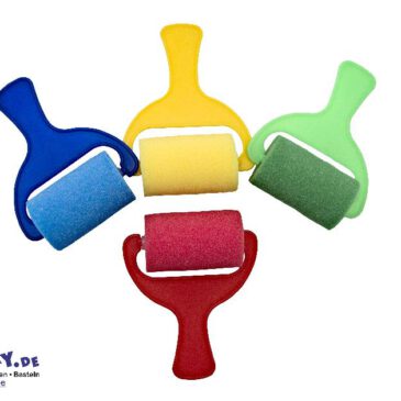 Schwammroller 7 cm 4er Set