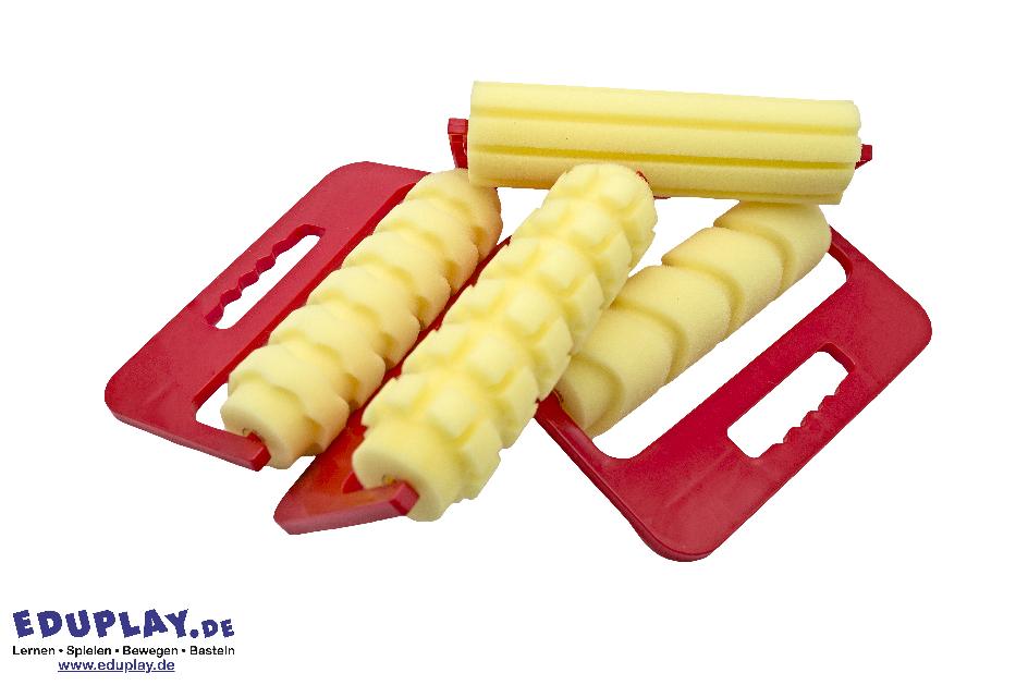 Klicken Sie für eine grössere Ansicht Riesen-Schwammroller 4er Set