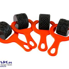 Mal- und Knet-Strukturroller 4er Set Nr 2