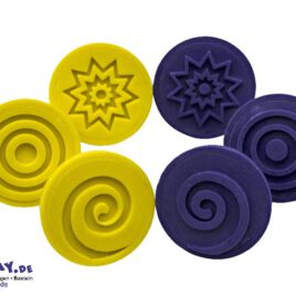 Positiv-Negativstempel 6er Set Nr 2