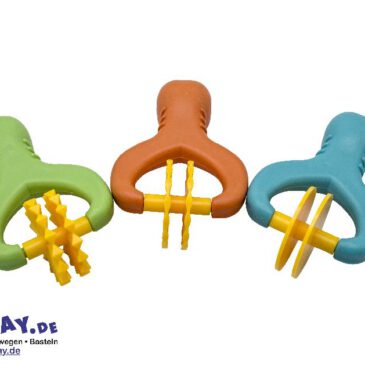 Easy-Grip Knetstreifen-Schneider 3er Set