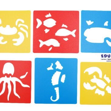 Stencil Meerestiere