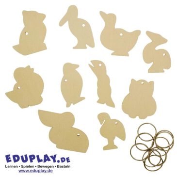 Vogel Holzschlüsselanhänger 10er Set 10 Vogel-Schlüsselanhänger aus Holz ... (Kakadu, Huhn, Storch, Pelikan, Eule, Pinguin, Ente, Reiher, Tukan und Flamingo). Diese Schlüsselanhänger werden aus unbehandeltem Holz geliefert und können mit Farbe bemalt und mit Dekorationen versehen werden, um individuelle Schlüsselanhänger zu schaffen. Kisus e.K. - Kinder. Spiel und Spaß - Kindergarten Baselbedarf Großhandel personalisierter schlüsselanhänger, vatertag, vatertagsgeschenk