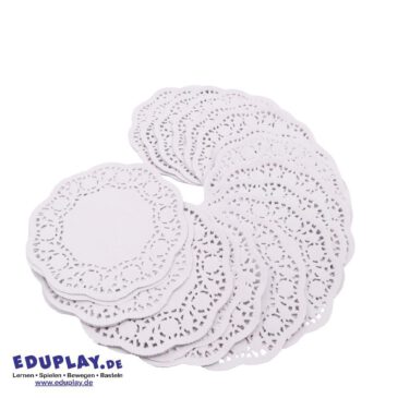 Spitzendeckchen 250er Set weiß