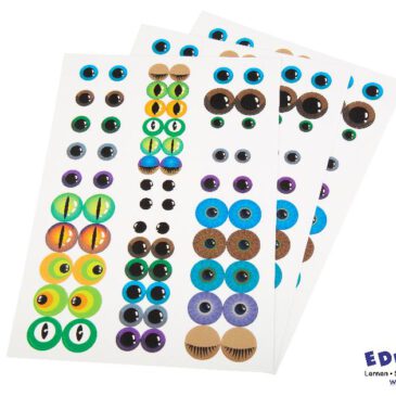 Bunte Augensticker 204er Set