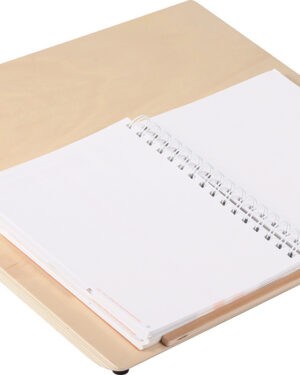 Tischpult Ergonomischer Arbeitsplatz - eine Frage des Blickwinkels Die geneigte Oberfläche des Tischpults erleichtert Kindern den Blick auf z.B. die Buchseiten, während das Heft davor zum Lesen oder Schreiben platziert werden kann. Die Anschlagleiste hält das Buch und Gummifüße verhindern das Wergrutschen auf dem Tisch. - Kisus e.K. - Kinder, Spiel und Spaß - Großhandel für Kindergarten, Kita, Hort und Schule