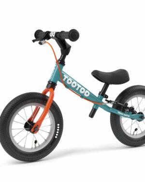 Laufrad Blau Tut-tut, aus dem Weg, ich komme! ... Das beliebteste Kinderlaufrad ist der Star seiner Klasse: 3,7 kg leicht, schnell, sicher und einfach zu bedienen. Tausende von Kindern sind mit ihm groß geworden. Die wohldurchdachten Details: ein Anschlag gegen Überdrehen des Lenkers, ein anatomischer und höhenverstellbarer Sattel, Griffe mit einem verstärkten Ende für maximale Sicherheit und eine funktionstüchtige Bremse mit einem tollen Juniorenbremshebel.