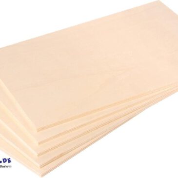 Balsa Platten 5er Set Eigene Ideen verwirklichen ... Haus, Auto, Flugzeug, Boot... aus den leichten und robusten Balsaholz Platten können Kinder ihre eigenen Objekte bauen, z.B. mit Hilfe von Laubsäge und Schleifpapier.