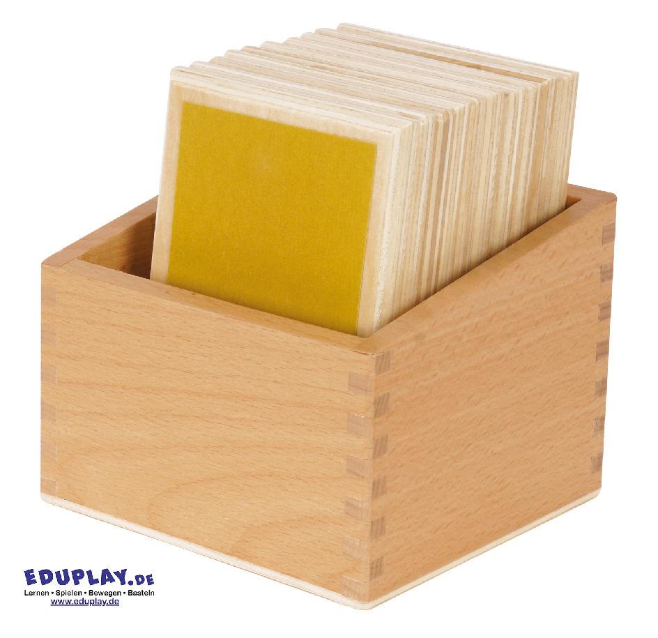 Montessori Tasttäfelchen grob-fein