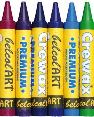 belcolART Crewax Premium Wachsmalstifte 18er Sortiment Satte Farben mit wenig Kraftaufwand - ideal für die Kleinen ... Mit den belcolART Crewax Premium Wachsmalstiften wird Malen zu einem besonderen Erlebnis. Die 18 leuchtenden Farben überzeugen durch ihre intensive Farbabgabe, die selbst bei leichtem Druck kräftig strahlt. Dank ihrer bruchsicheren und anspitzfreien Form sind sie ideal für kleine Kinderhände und den Kindergartenalltag geeignet. Wachsmalstifte gleiten sanft über das Papier und lassen sich vielseitig einsetzen, etwa für kreative Techniken wie Kratzbilder oder das Schichten von Farben. Sie haften zudem auf verschiedenen Oberflächen wie Karton oder Holz und fördern die Sensorik durch ihren weichen, gleitenden Farbauftrag. Lieferung im Pappkarton.