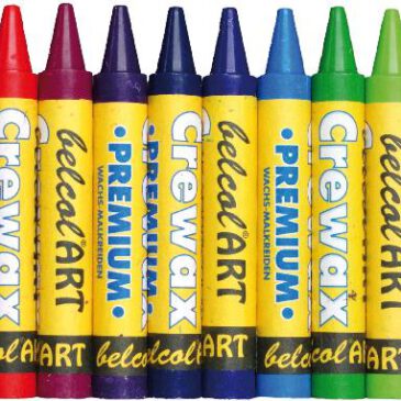 belcolART Crewax Premium Wachsmalstifte 18er Sortiment Satte Farben mit wenig Kraftaufwand - ideal für die Kleinen ... Mit den belcolART Crewax Premium Wachsmalstiften wird Malen zu einem besonderen Erlebnis. Die 18 leuchtenden Farben überzeugen durch ihre intensive Farbabgabe, die selbst bei leichtem Druck kräftig strahlt. Dank ihrer bruchsicheren und anspitzfreien Form sind sie ideal für kleine Kinderhände und den Kindergartenalltag geeignet. Wachsmalstifte gleiten sanft über das Papier und lassen sich vielseitig einsetzen, etwa für kreative Techniken wie Kratzbilder oder das Schichten von Farben. Sie haften zudem auf verschiedenen Oberflächen wie Karton oder Holz und fördern die Sensorik durch ihren weichen, gleitenden Farbauftrag. Lieferung im Pappkarton.